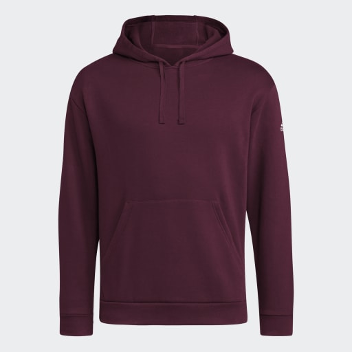 Adidas Fleece Hoodie Maroon