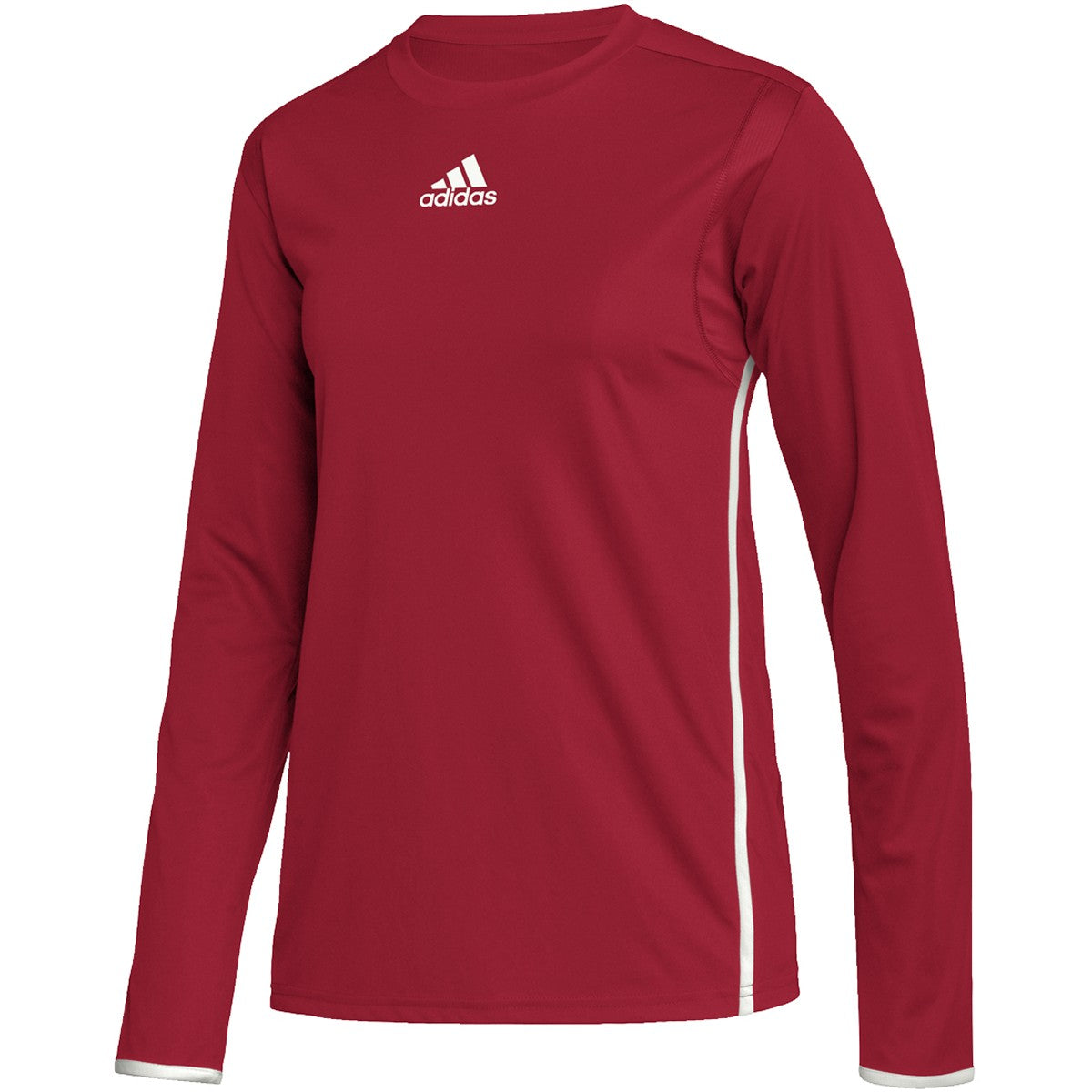 Adidas Team Issue Long Sleeve Jersey Red Women's
