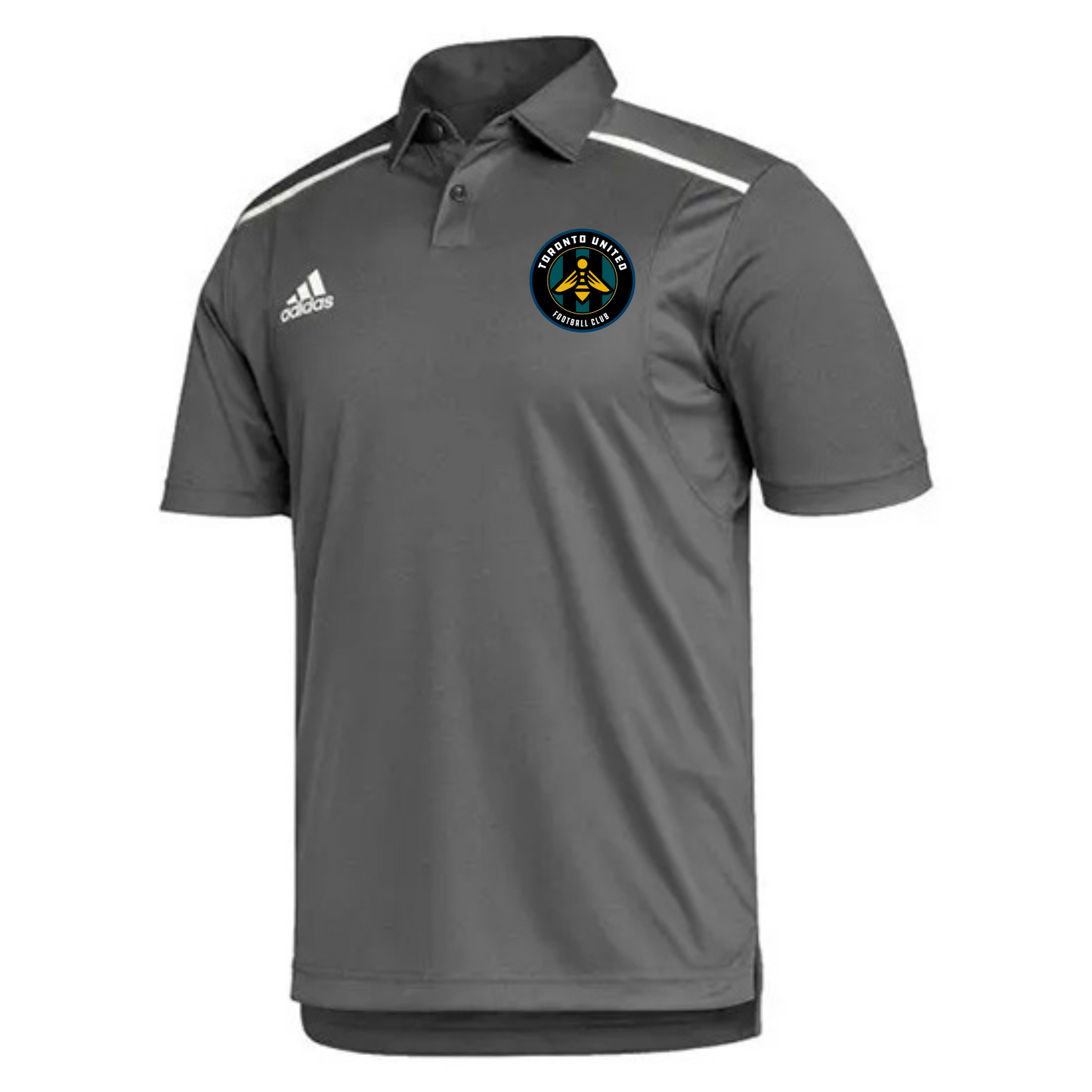 Toronto United Team Issue Polo Grey Adult