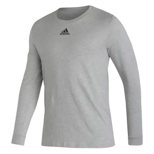 Adidas Pre Game Long Sleeve T-Shirt Grey