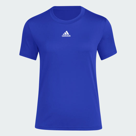 Adidas Pre Game T-Shirt Royal Blue Women's