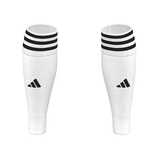 Manchons chaussettes Adidas rayés blancs