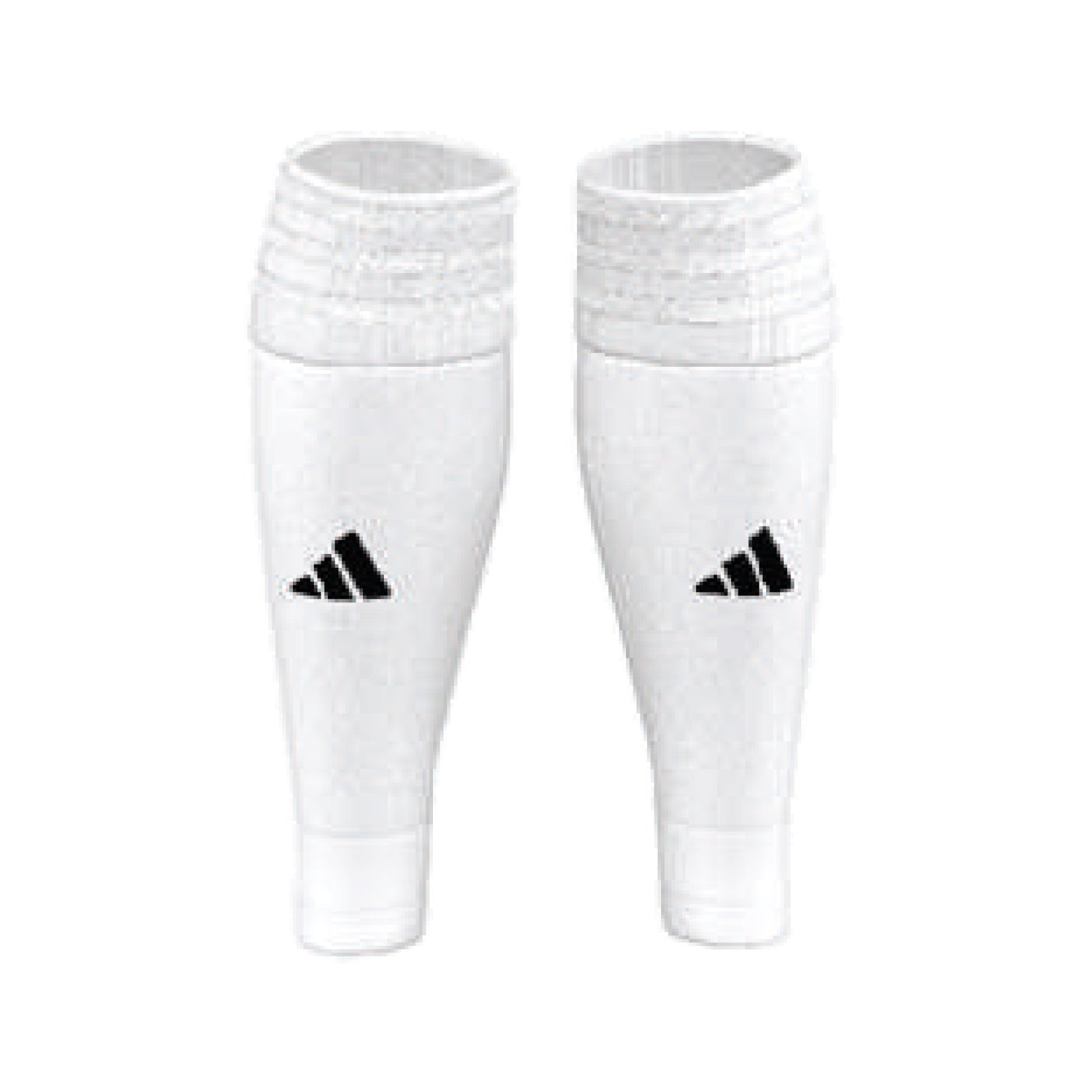 Adidas Sock Sleeves No Stripes White – Soccer World