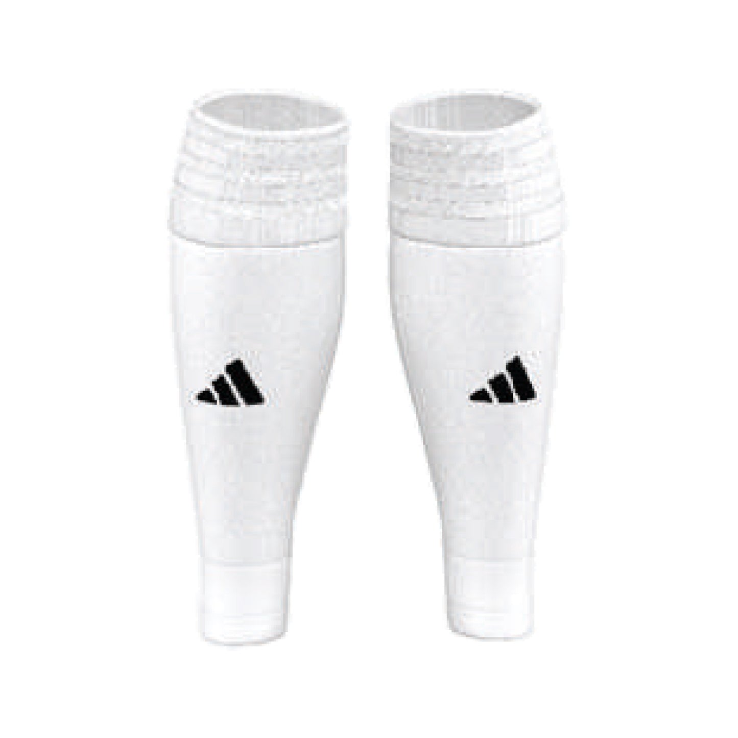 Adidas Sock Sleeves No Stripes White