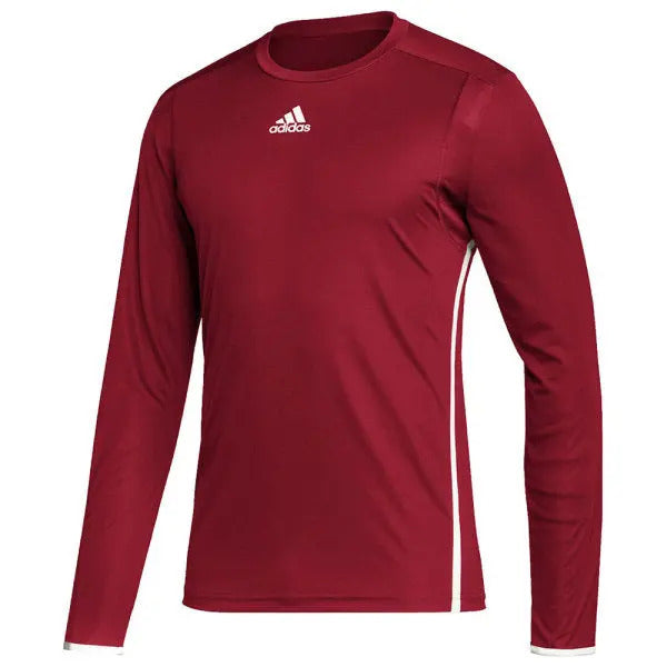 Adidas Team Issue Long Sleeve Jersey Red