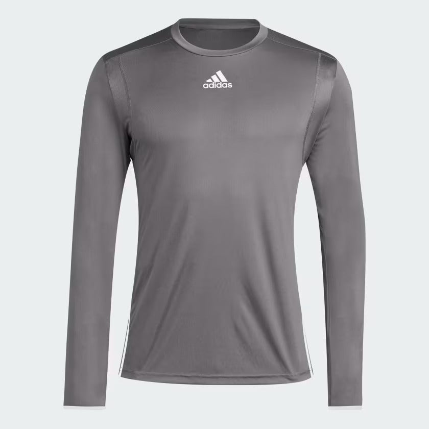 Maillot à manches longues Adidas Team Issue gris