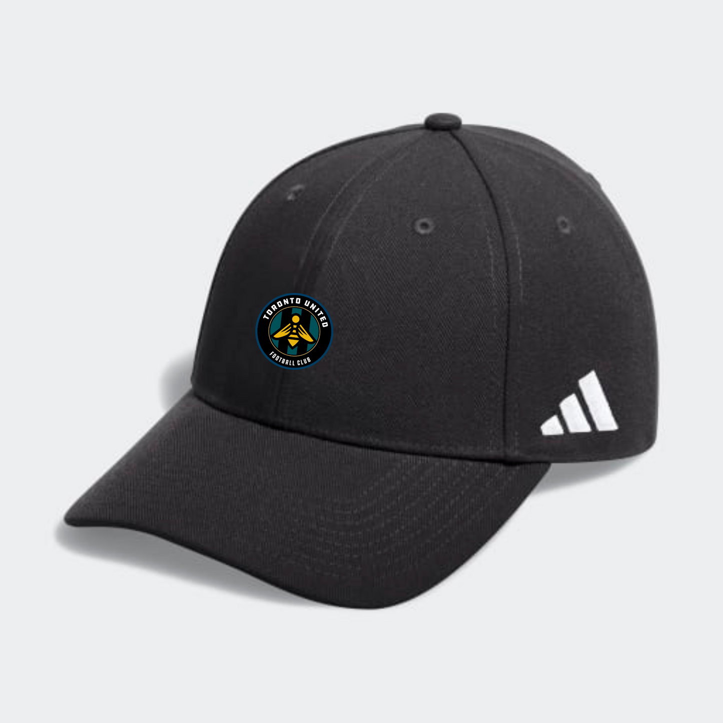 Toronto United Structured Adjustable Cap Black