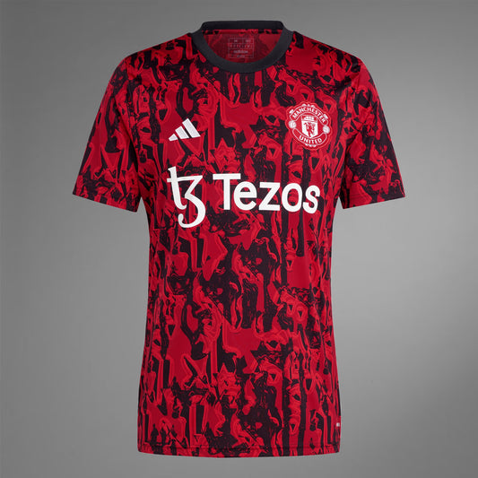 Maillot d'avant-match Adidas Manchester United 23/24