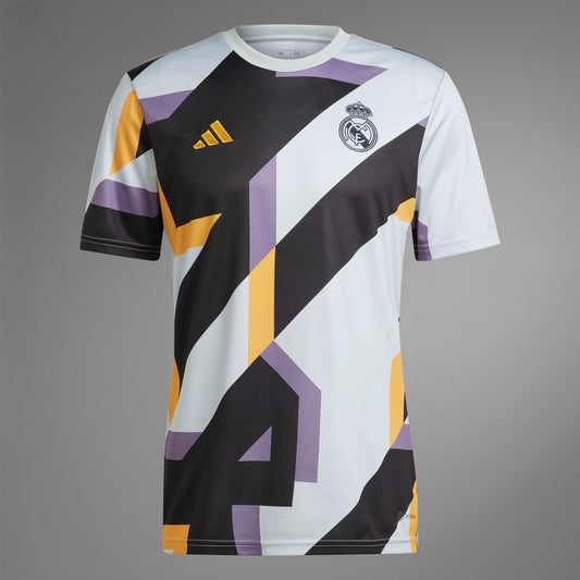 Maillot d'entraînement pré-match Adidas Real Madrid 23/24