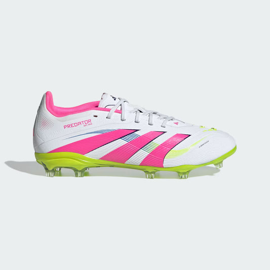 Adidas PREDATOR ELITE FG JEUNES FTWWHT/LUCPNK/LUCLEM