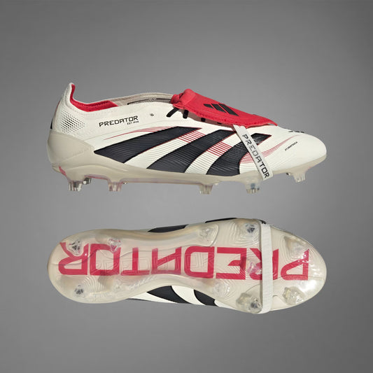Adidas Predator Elite FT FG BLANC/NOIR/ROUGE