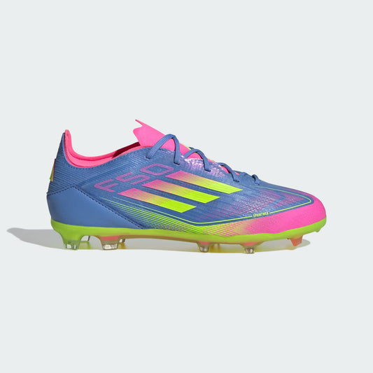 Adidas F50 ELITE FG JEUNES BLEU/LUCLEM/LUCPNK