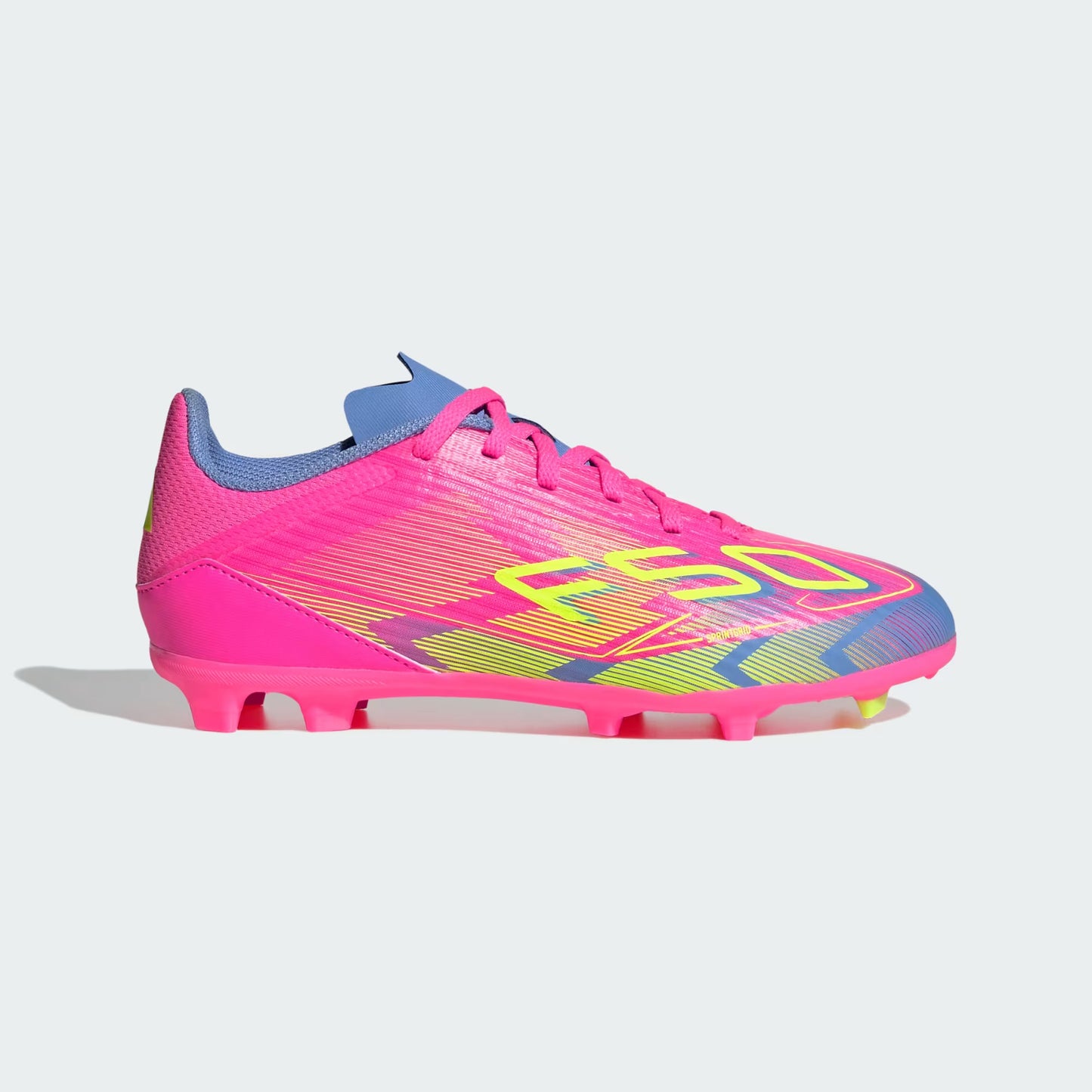Adidas F50 LEAGUE FG/MG JEUNES LUCPNK/LUCLEM/BLUFUS