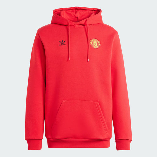Sweat à capuche Adidas Manchester United Essentials Trefoil