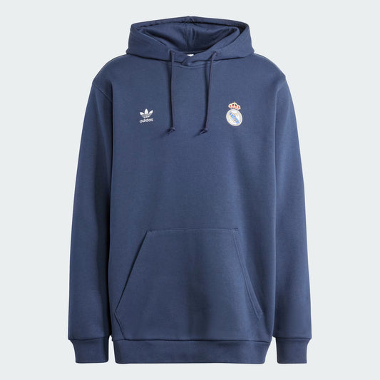 Sweat à capuche Adidas Real Madrid Essentials Trefoil
