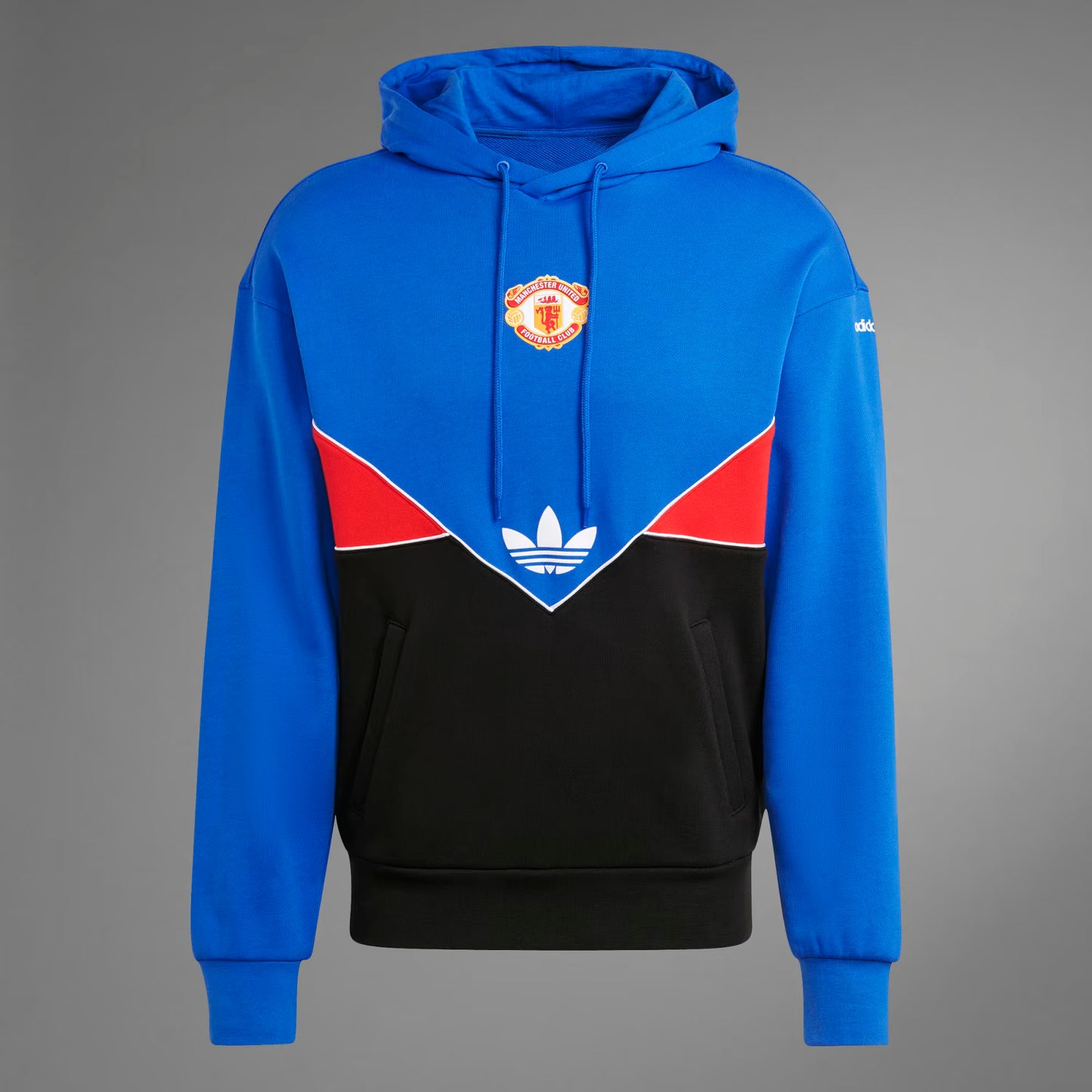 Sweat à capuche rétro Adidas Manchester United