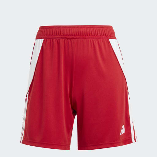 Short Adidas Tiro 24 pour femme, rouge