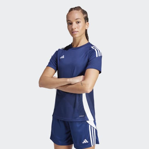 Adidas Tiro 24 Jersey Navy Blue Women's