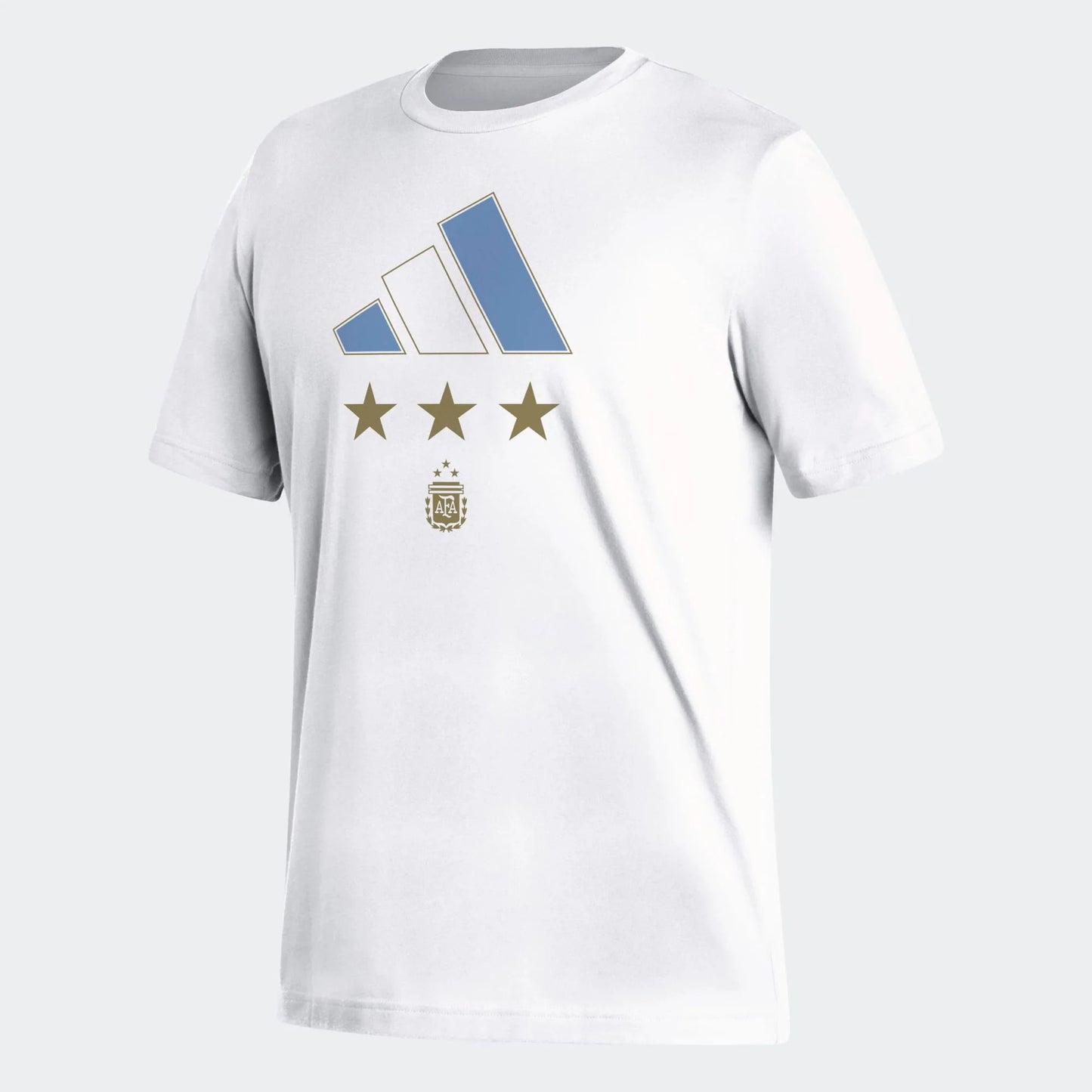 Adidas Argentina 3 Star T-Shirt White
