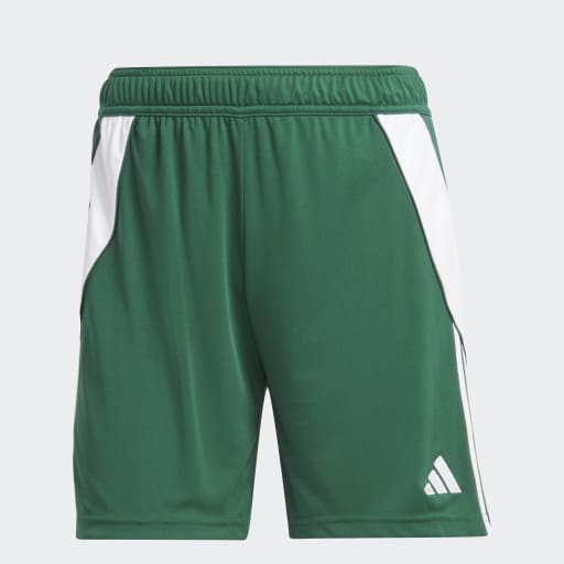 Short Adidas Tiro 24 pour femme, vert foncé