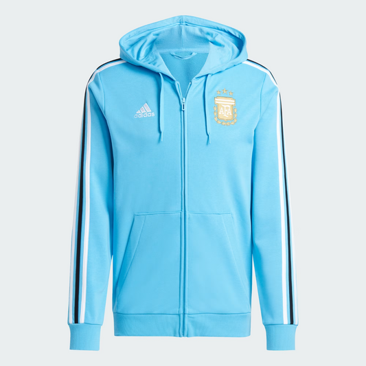 Sweat à capuche zippé Adidas Argentina DNA