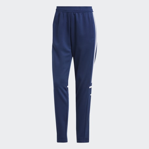 Pantalon de survêtement Adidas Squadra 25 bleu marine pour femme