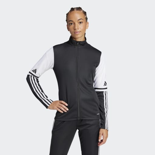 Veste de survêtement Adidas Squadra 25 noire pour femme