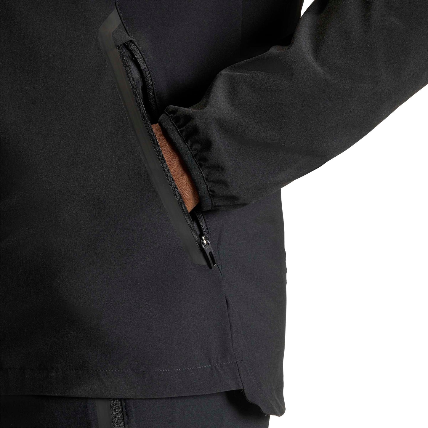 Adidas Travel Windbreaker Jacket Black