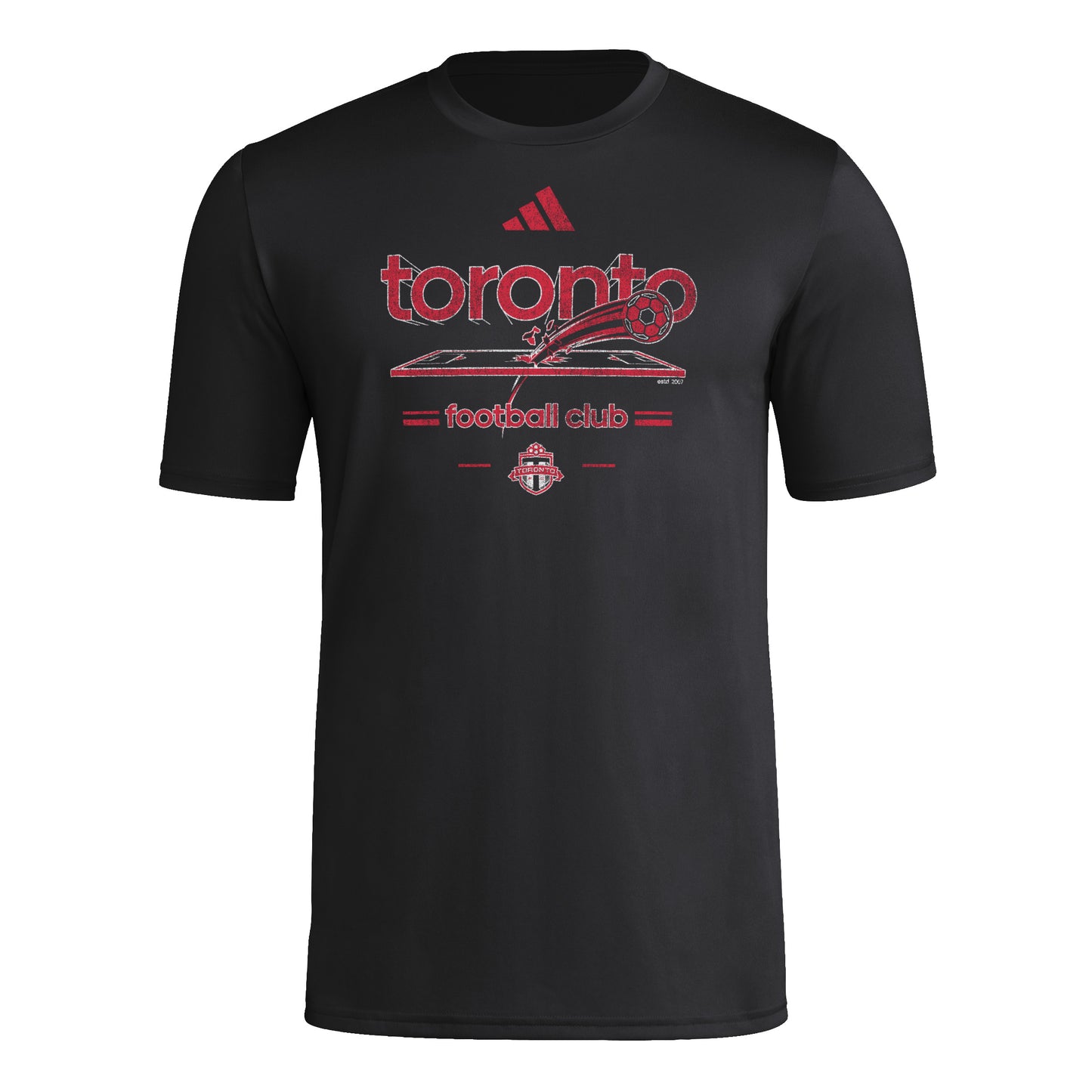 T-shirt d'avant-match Adidas Toronto FC noir