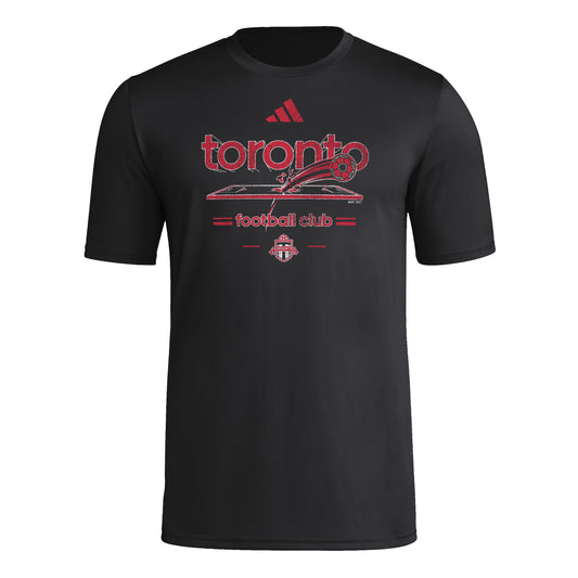 T-shirt d'avant-match Adidas Toronto FC noir