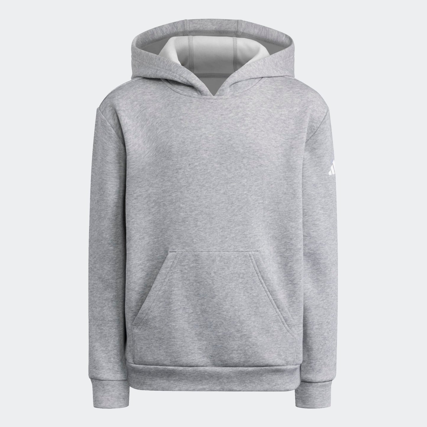 Adidas Fleece Hoodie Grey Youth