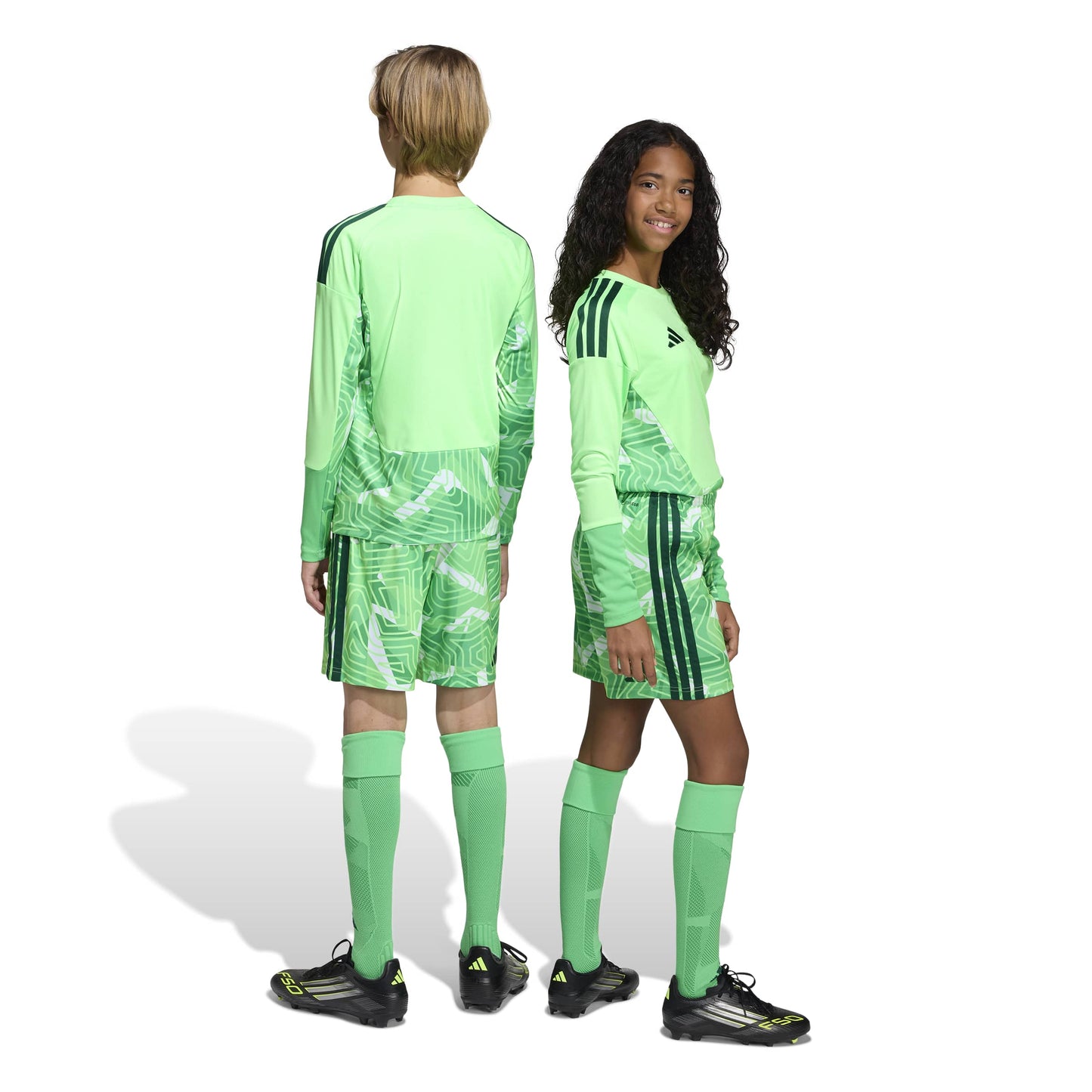 Adidas Springwater United Tiro 26 Goalkeeper Shorts Lime Burst Youth