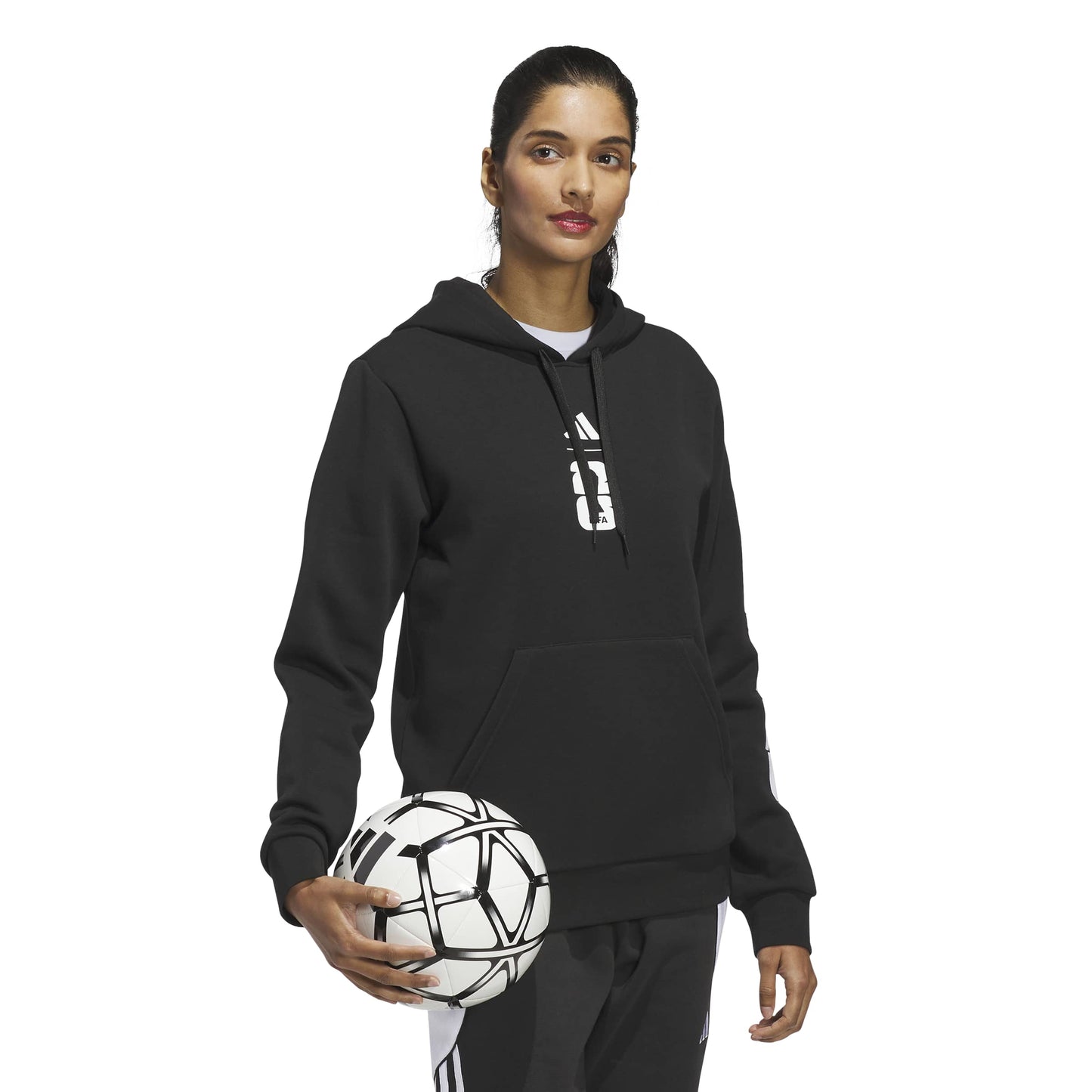 Adidas World Cup Official Match Ball Hoodie Black Women's
