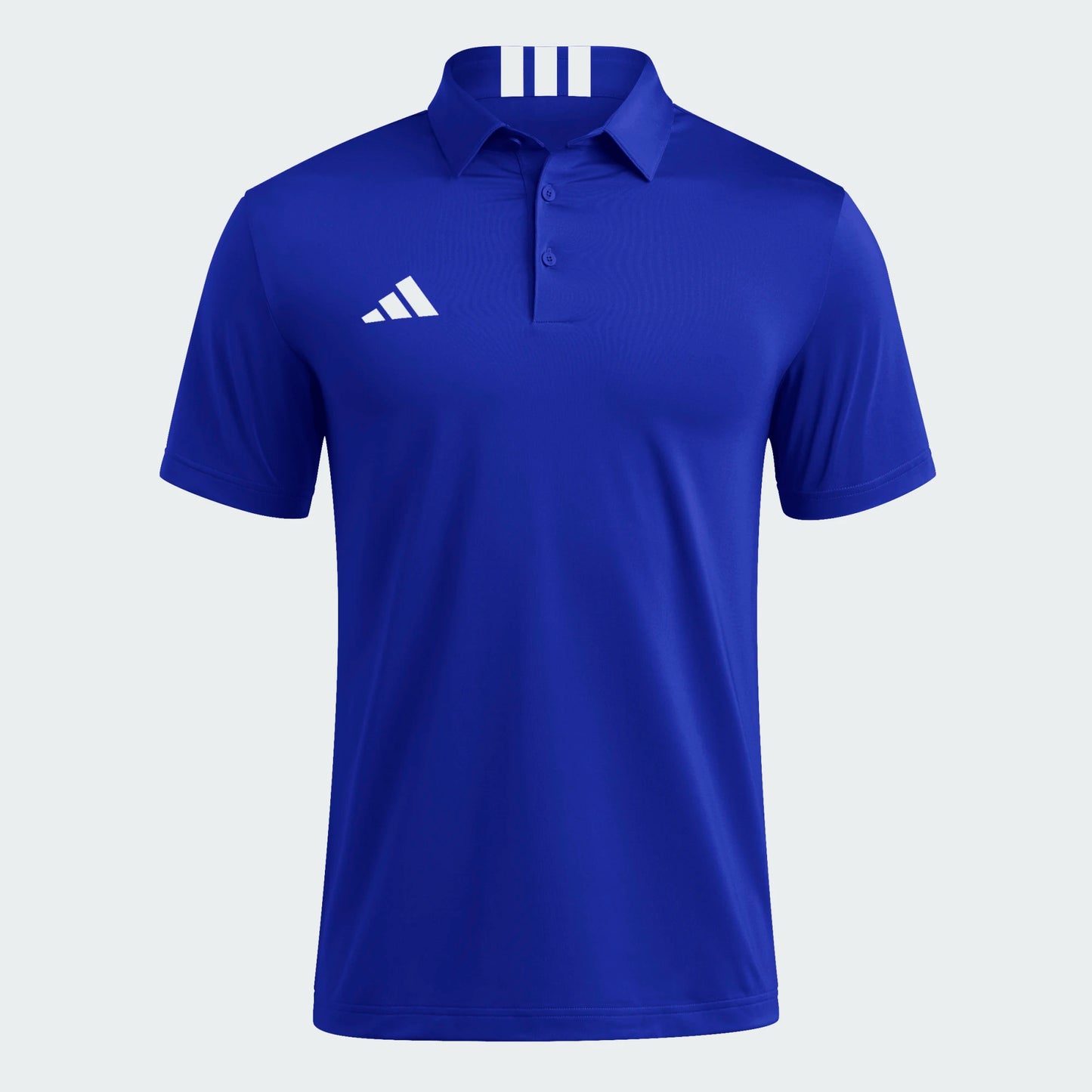 Adidas Short Sleeve 3-Stripes Golf Polo Royal Blue
