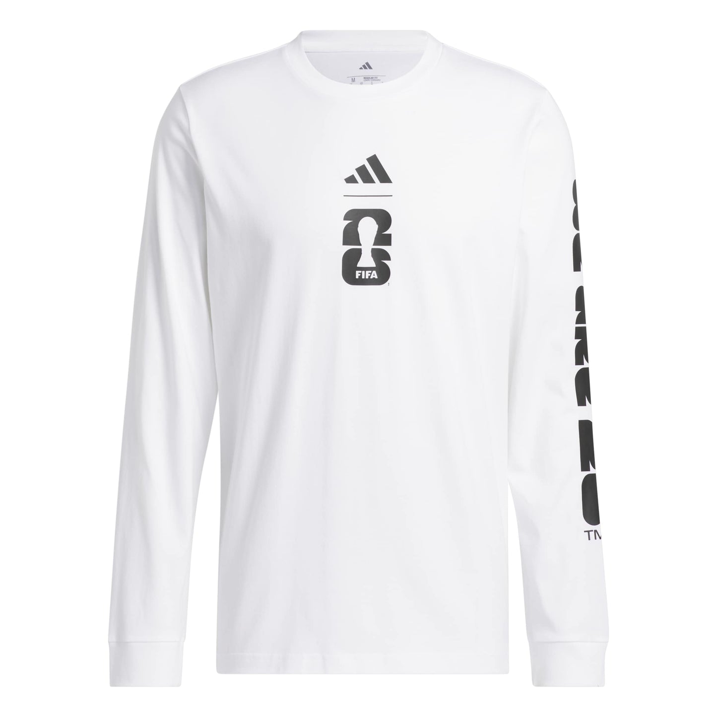 Adidas World Cup Official Match Ball Long Sleeve T-Shirt White