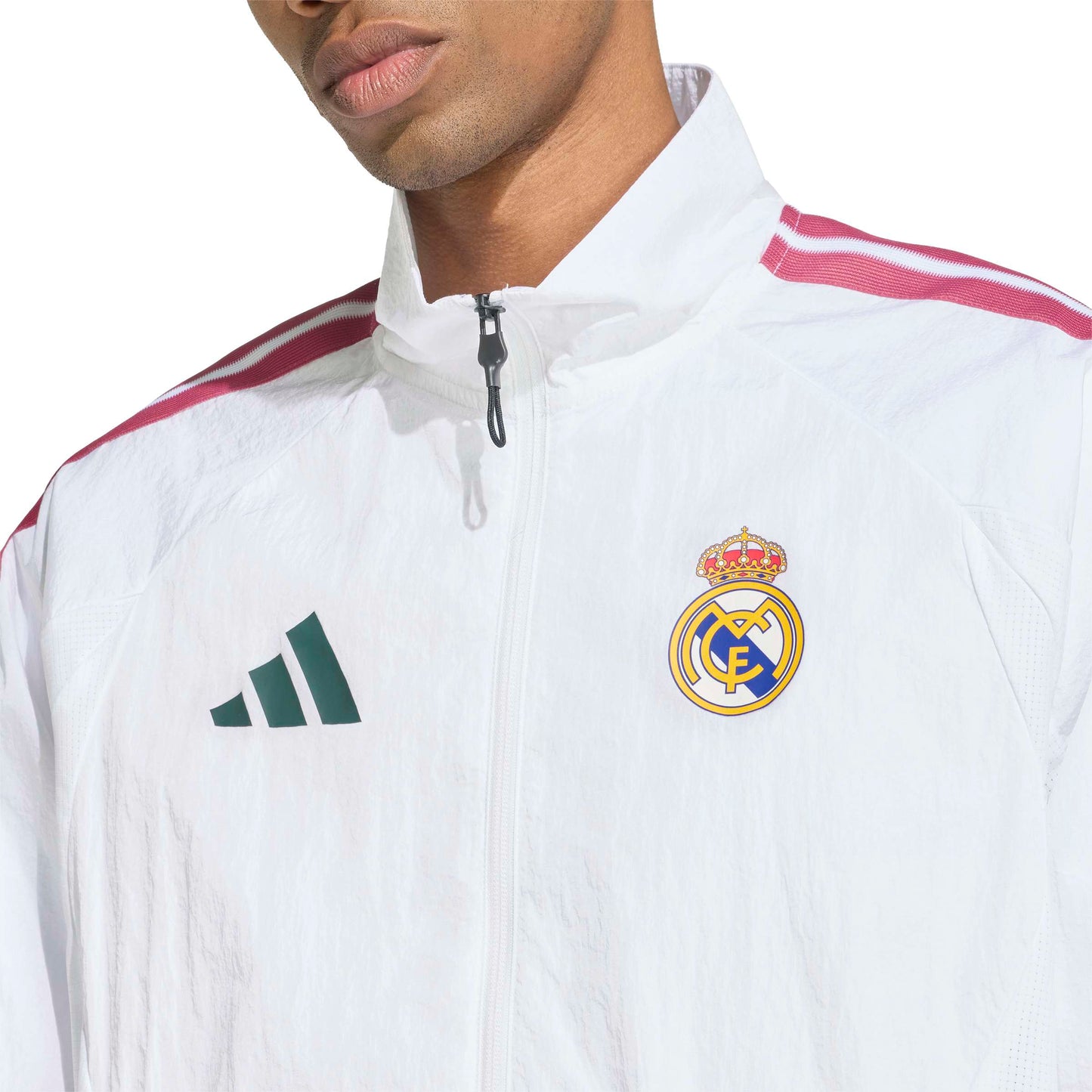 Adidas Real Madrid 26/27 Home Anthem Jacket