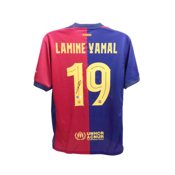 Lamine Yamal Authentic Signed 2024/25 Barcelona Jersey