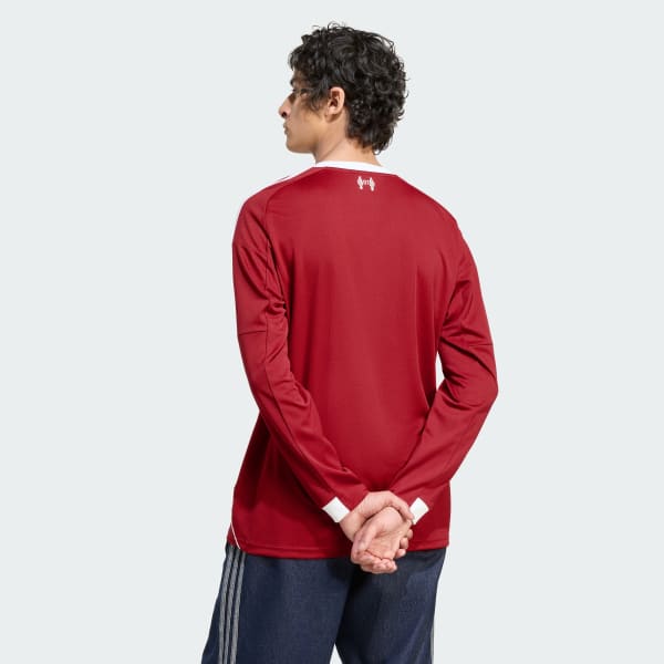 Adidas Liverpool 25/26 Long Sleeve Home Jersey