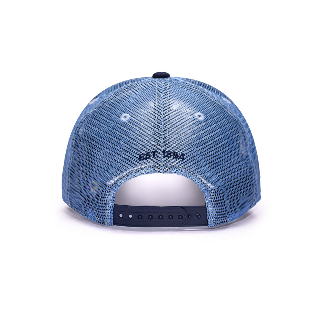 Manchester City Fan Ink Retro Trucker Hat