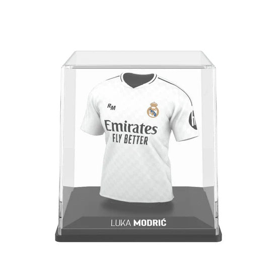 Real Madrid Modric Splink Soccer Jersey Collectible (3.75")