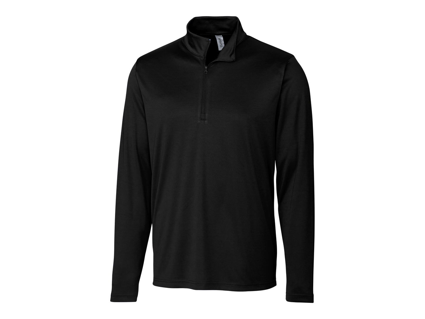 Clique Spin Eco Performance Quarter Zip Pullover Black