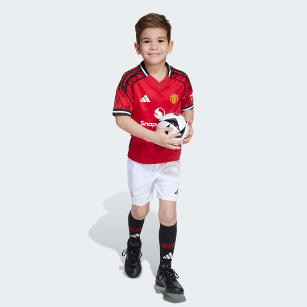 Adidas Manchester United 25/26 Mini-Kit Home Jersey