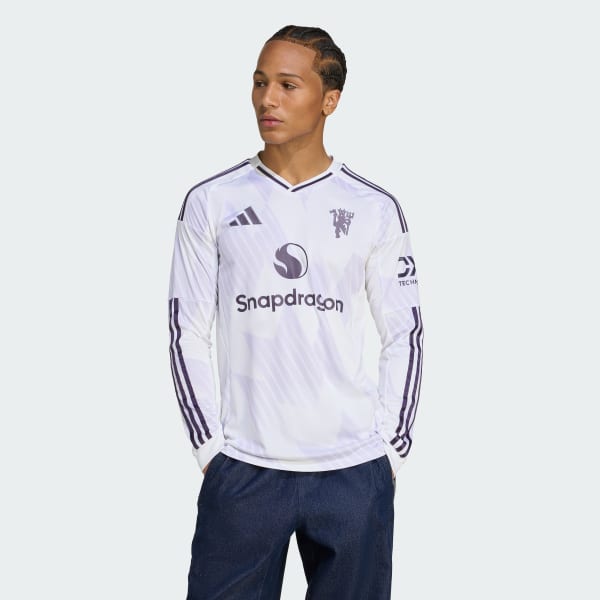 Adidas Manchester United 25/26 Long Sleeve Away Jersey