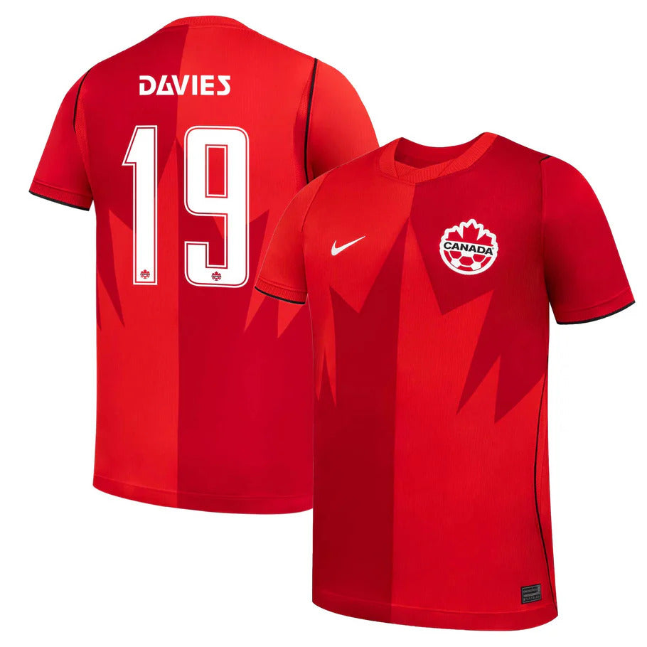 Nike Canada 2026 Davies #19 Home Jersey