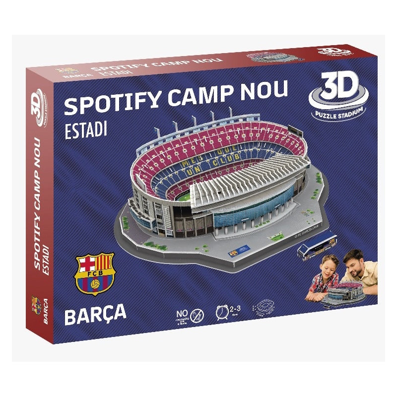 Barcelona Spotify Camp Nou Stadium 3D Puzzle