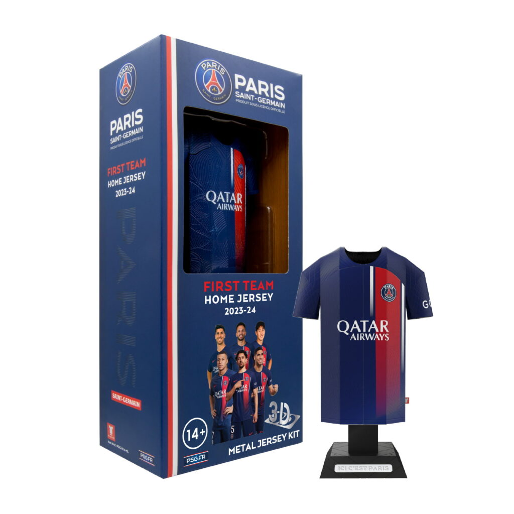 Paris Saint-Germain Alloy Collectors Mini Metal Home Jersey Display Box