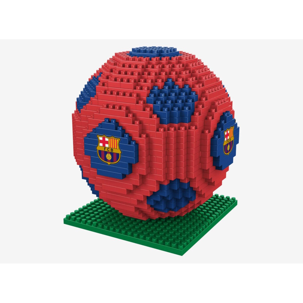 Barcelona BRXLZ 3D Soccer Ball Construction Kit