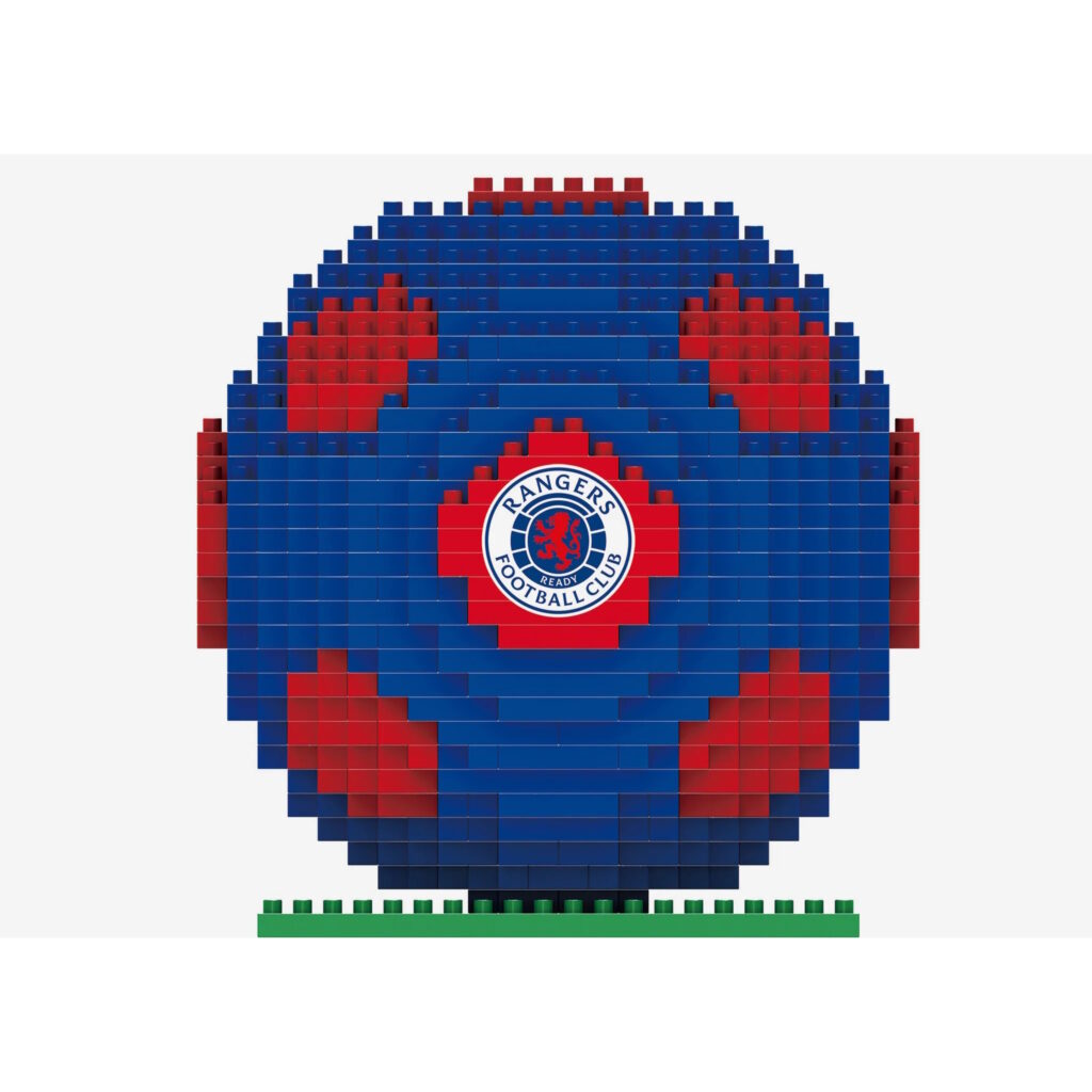 Rangers BRXLZ 3D Soccer Ball Construction Kit