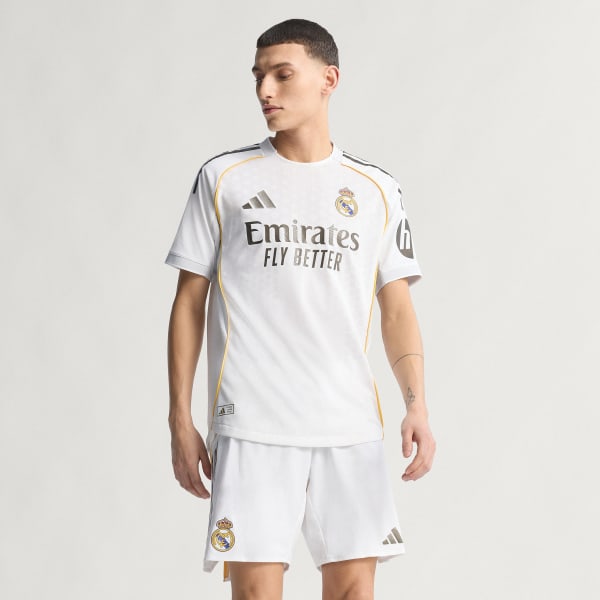 Adidas Real Madrid 25/26 Authentic Home Jersey