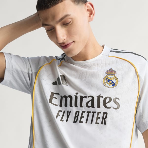 Adidas Real Madrid 25/26 Authentic Home Jersey